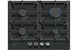 Neff N70 T26CIP8S0 60cm Gas Hob - Black